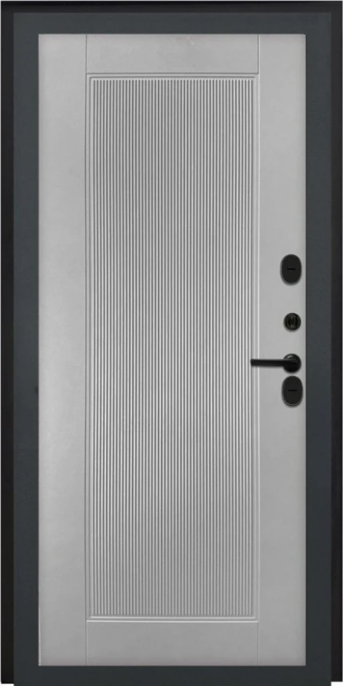 Входная дверь ДвериПРО Берген ПВХ 10мм Астрод веллуто гриджио DPRO222734 внутренняя сторона