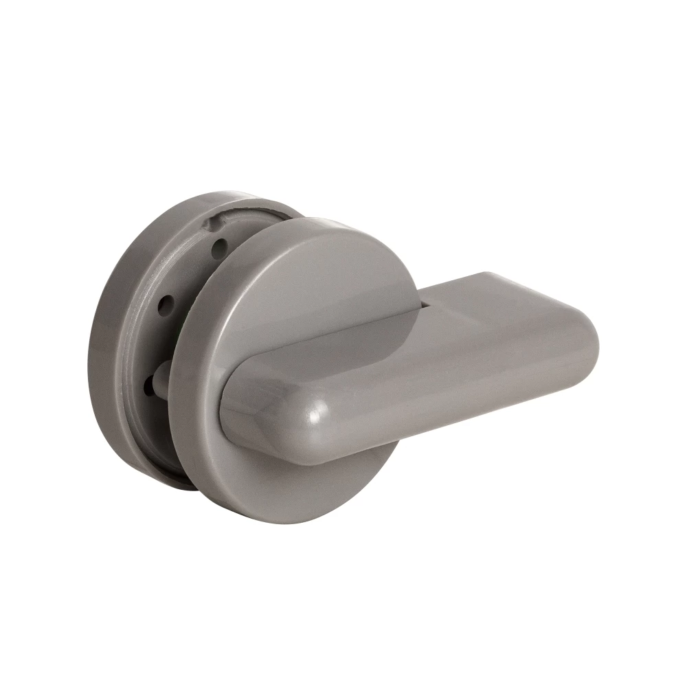 Фото Ручка поворотная BK6.WC.CABIN PVC GREY серый